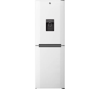 HOOVER HMNB 6182W5WDK 50/50 Fridge Freezer - Stainless Steel, White