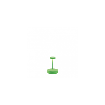 Lámpara De Mesa Led Swap Mini Pro Verde Manzana Recargable Y Regulable