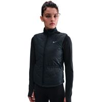 nike swift therma-fit  chalecos para correr mujeres - negro plateado