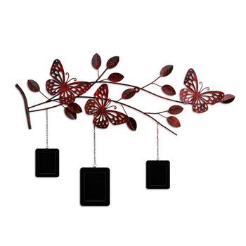 Decoración Pared De Metal Dalvere 1 Multicolor 93x65x4 Cm