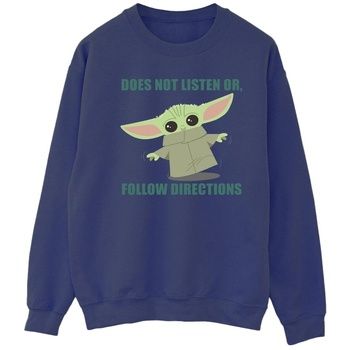 Disney Jersey The Mandalorian Does Not Listen para mujer