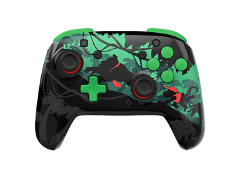 Mando Nintendo Switch - Turtle Beach Rematch™ Donkey Kong™, Switch, Inalámbrico, 40h Autonomía, Negro/Verde