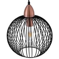 lampara colgante tibi negro