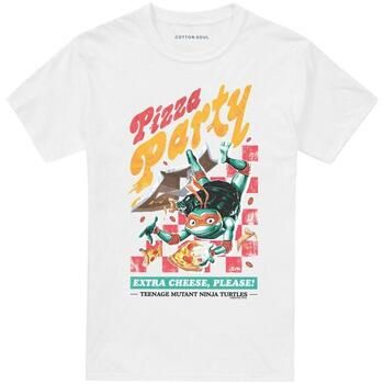 Tmnt Camiseta Pizza Party para mujer