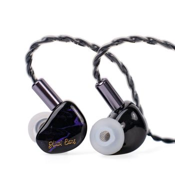 Linsoul Kiwi Ears Cadenza IEM Auriculares Controlador dinámico de berilio de 10 mm Cable de cobre trenzado de 4 núcleos con terminación de un solo extremo