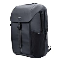 mochila trust jersey para portatiles de hasta 17 gris resistente al agua 25 l
