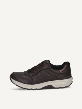 CAPRICE Sneaker, brown, made of Leather and textile, Size 40