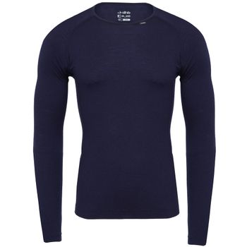 dhb Men's Merino Long Sleeve Base Layer (M_ 200), Navy