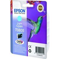 epson t0805 hummingbird light cyan ink cartridge cyan