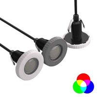 foco led piscina easy way fomini rgb 3w 300lm ip68 - blanco