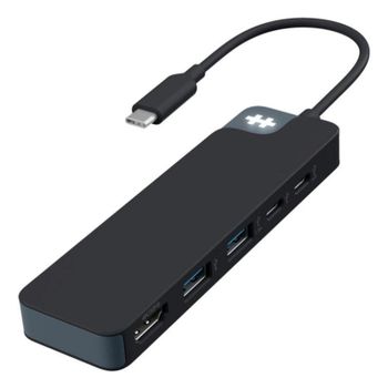 Base para Portátiles Targus HyperDrive USB-C 100W 4K Ultra HD Negro