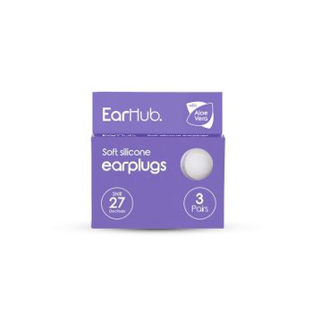 Earhub Sleepwell Soft Silicone Earplug