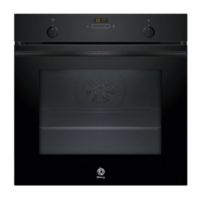 horno electrico balay 3hb513cn3 71l negro con autolimpieza hidrolitica y railes telescopicos