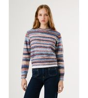 pepe jeans para mujer pl7000057 jersey celeste multicolor m casual poliester