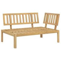 sofa de esquina de palets para jardin  sofa de exterio madera maciza de acacia