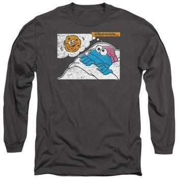 Sesame Street Camiseta manga larga Meanwhile para mujer