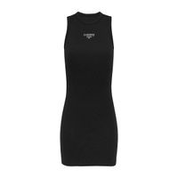 tommy jeans vestido negro dw0dw18658-bds