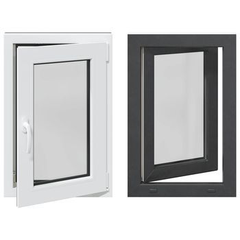 Ventana De Sótano Oscilante Y Abatible Risor 60 X 80 Cm Vidaxl