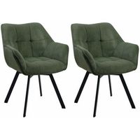 juego de 2 sillas de comedor jordi cord pana verde 59x60x81 cm clp