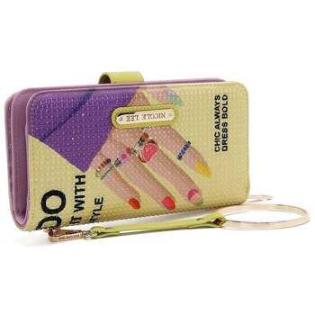 Nicole Lee Cartera CARTERA PLEGABLE CON LA FIRMA DE NL CON CORREA (NAIL POLISH) para mujer