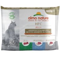 almo nature hfc 24 x 55 g - pack ahorro - atun en gelatina