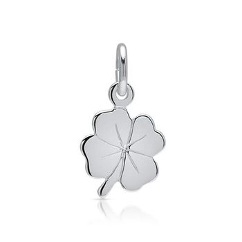 Colgante de plata 925 trébol