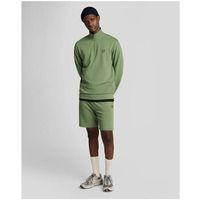 lyle  scott short ml414vog sweat short-x576 smoke green para hombre