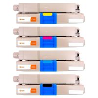 pccom essential toner compatible con oki c310c510mc351mc361 negrocianmagentaamarillo pack 4