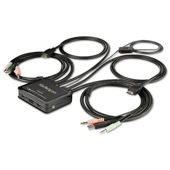 StarTech Conmutador KVM de 2 Puertos HDMI 4K 60Hz