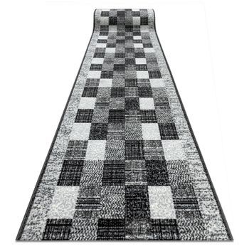 Alfombra De Pasillo Bcf Rafia Gris 100 Cm 100x670 Cm