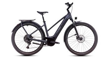 Cube touring hybrid pro 625 trapecio bicicleta electrica hibrida shimano cues 11s 625 wh 700 mm gris metalizado 2025