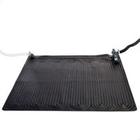 alfombra calentadora solar intex para piscina desmontable 120x120 cm negro