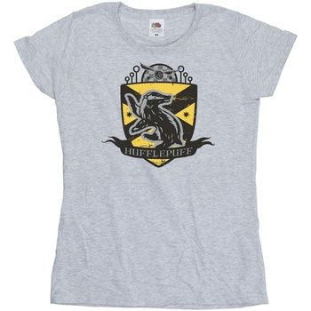 Harry Potter Camiseta manga larga Hufflepuff para mujer