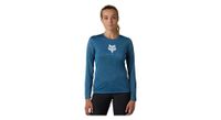 camiseta de manga larga para mujer fox ranger  p   strong trudri  strong    p azul pizarra