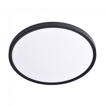 Plafón de techo led gein negro cct 3-step dim (24w)