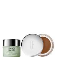clinique daily calmr soothing cream and foundation makeup balm bundle various shades - deep 1