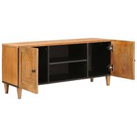 unidades de tv  mueble de salon  gabinete de tv con estante marron claro 105 x 33 x 46 cm