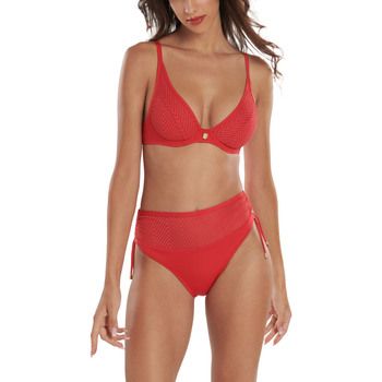 Lisca Bañador Top de baño con aros multiposición Santorini para mujer