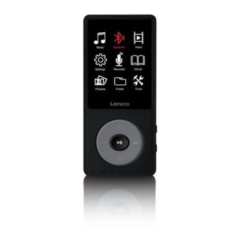 Reproductor MP3 Lenco Xemio-860 8 GB TFT Bluetooth 5.3 Auriculares incluidos