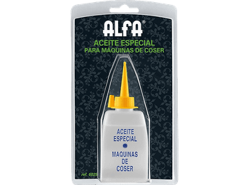 Aceite para máquina de coser - ALFA A018920100, Para todas las máquinas, 100 ml