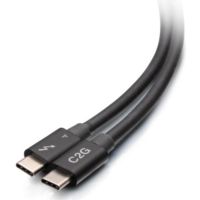 cable thunderbolt 4 usb-c c2g de 08 m 40 gbps negro