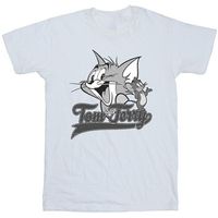dessins animes camiseta greyscale square para hombre
