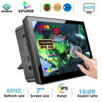 monitor tactil missun de 7 pulgadas para raspberry pi 5 4 3 1024x600 hdmi usb altavoz ventilador compatible con raspberry pi sin necesidad de controladores adaptado para orange pi