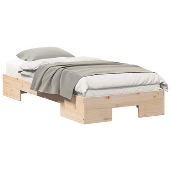 Estructura De Cama Marrón 90 X 190 Cm Vidaxl