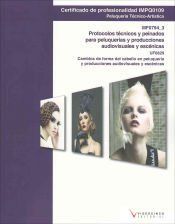 UF0829 Cambios de forma del cabello en peluqueria y producciones audiovisuales y escenicas