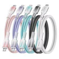 cable kuulaa pd60w usb-c a usb-c pd30 carga rapida transmision de datos nucleo de cobre niquelado engrosado 12m2m lar