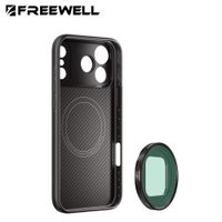 kit basico freewell sherpa con filtro vnd y funda para telefono con montaje de 17 mm compatible con iphone 18171615 pro y pro max accesorios para fotografia