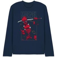 deadpool camiseta manga larga tv28597 para mujer