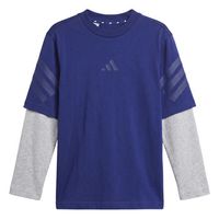 adidas camiseta manga larga future icons 2-in-1 long sleeve t-shirt para nino