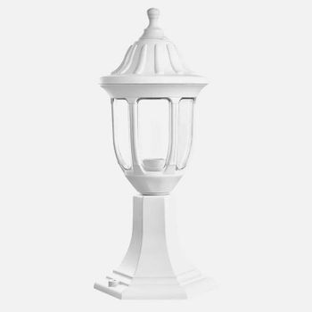 Sobremuro Exterior FABRILAMP Angélica Blanco Policarbonato IP44